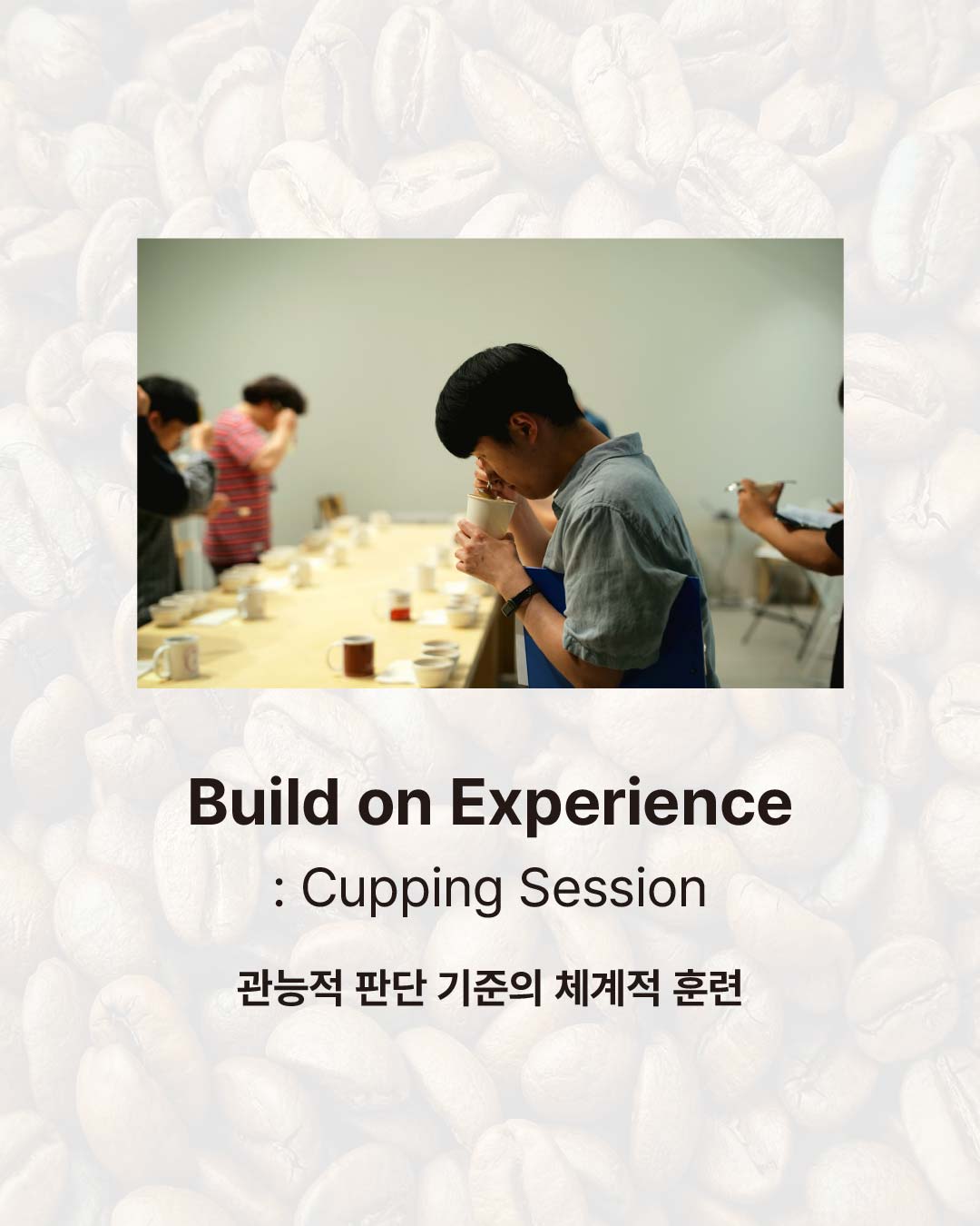 커핑 세션 소개: 관능적 판단 기준의 체계적 훈련